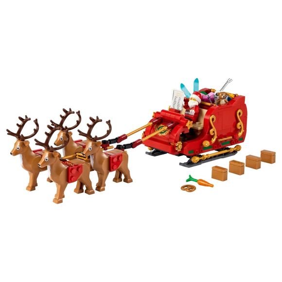 LEGO 40499 Santa’s Sleigh Christmas Set 343 Pieces with Reindeer Holiday New & S - Picture 5 of 7